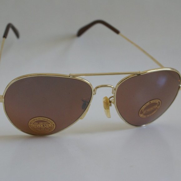 NWT Classic Double Bridge Large Aviator w/ Coppermax lens technology sunglasses - Picture 4 of 7